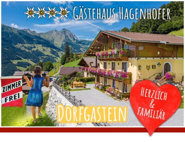 Gaestehaus Hagenhofer Apartment Dorfgastein Ngoại thất bức ảnh